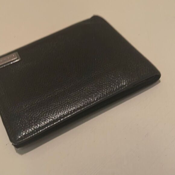 Dolce & Gabbana Bifold Wallet Black Leather Cardholder Minimalist Quiet Luxury - Picture 6 of 15